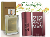 Traduções Gold Nº 58 Masculino 212 Sexy Men 100ml HINODE